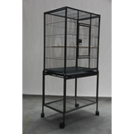 YES4PETS 135cm Bird Cage Parrot Aviary Pet Stand-alone Budgie Perch Castor Wheels - Pet Care > Bird > Bird Cages &