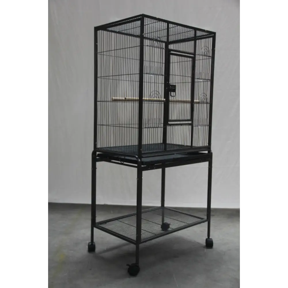 YES4PETS 135cm Bird Cage Parrot Aviary Pet Stand-alone Budgie Perch Castor Wheels - Pet Care > Bird > Bird Cages &