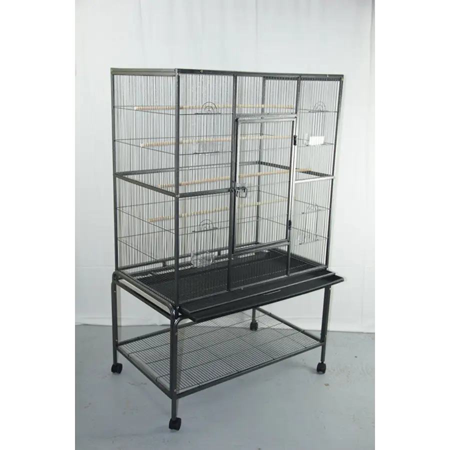 YES4PETS 140 cm Large Bird Cage Parrot Budgie Aviary With Stand - Pet Care > Bird > Bird Cages & Stands