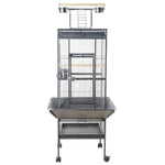 YES4PETS 153 cm Large Bird Budgie Cage Parrot Aviary With Metal Tray and Wheel - Pet Care > Bird > Bird Cages & Stands
