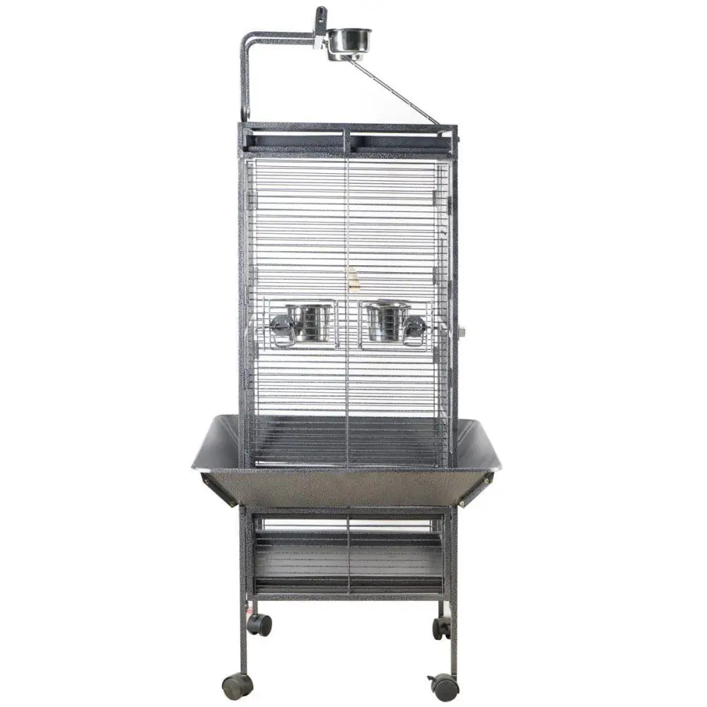 YES4PETS 153 cm Large Bird Budgie Cage Parrot Aviary With Metal Tray and Wheel - Pet Care > Bird > Bird Cages & Stands