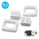YES4PETS 16 x Pet Dog Cat Fountain Filter Replacement Activated Carbon Exchange Filtration System Automatic Water