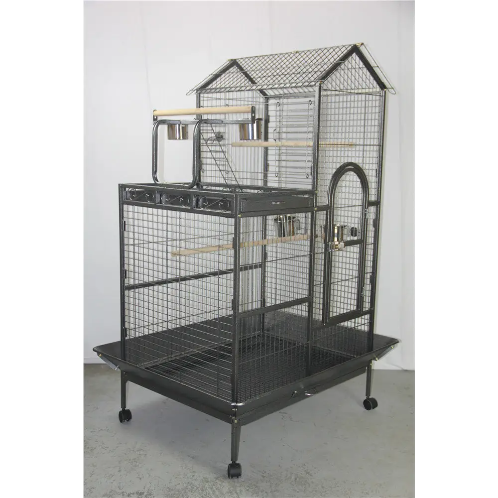 YES4PETS 160cm XL Bird Cage Pet Parrot Aviary Perch Castor Wheels - Pet Care > Bird > Bird Cages & Stands