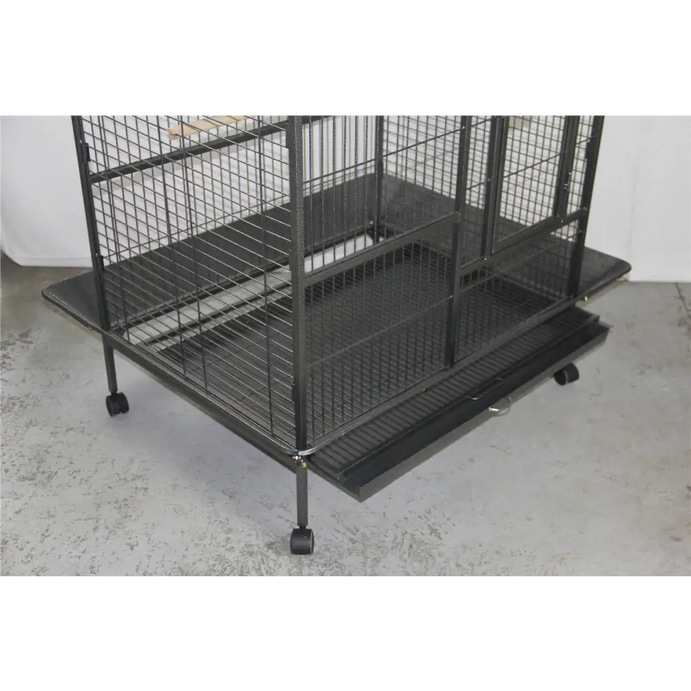 YES4PETS 160cm XL Bird Cage Pet Parrot Aviary Perch Castor Wheels - Pet Care > Bird > Bird Cages & Stands