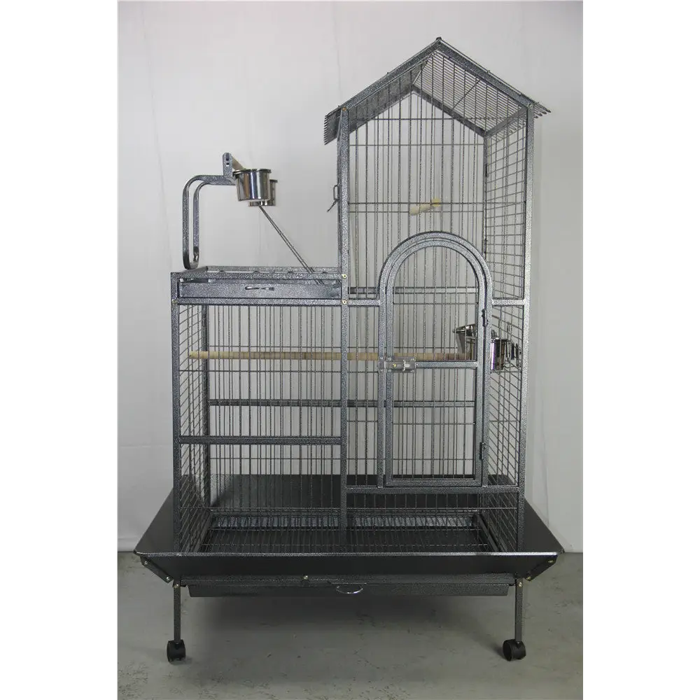 YES4PETS 160cm XL Bird Cage Pet Parrot Aviary Perch Castor Wheels - Pet Care > Bird > Bird Cages & Stands