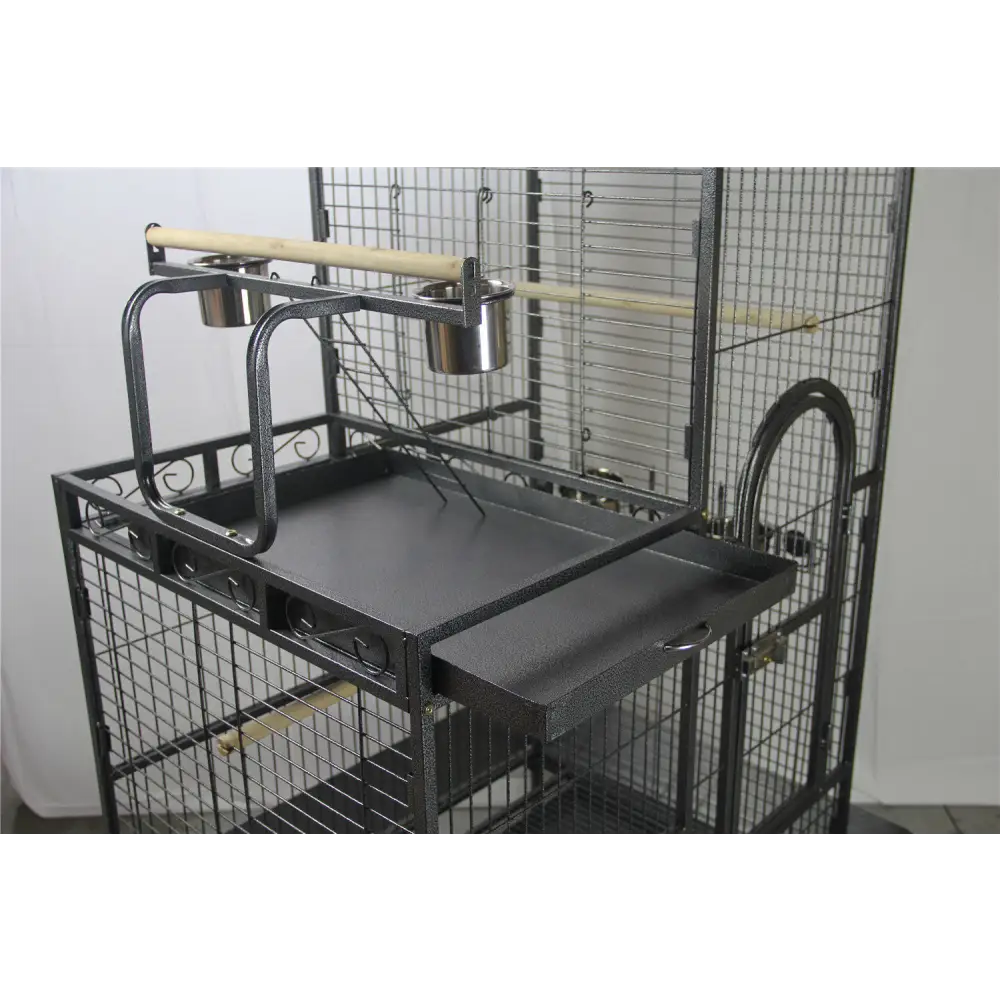 YES4PETS 160cm XL Bird Cage Pet Parrot Aviary Perch Castor Wheels - Pet Care > Bird > Bird Cages & Stands