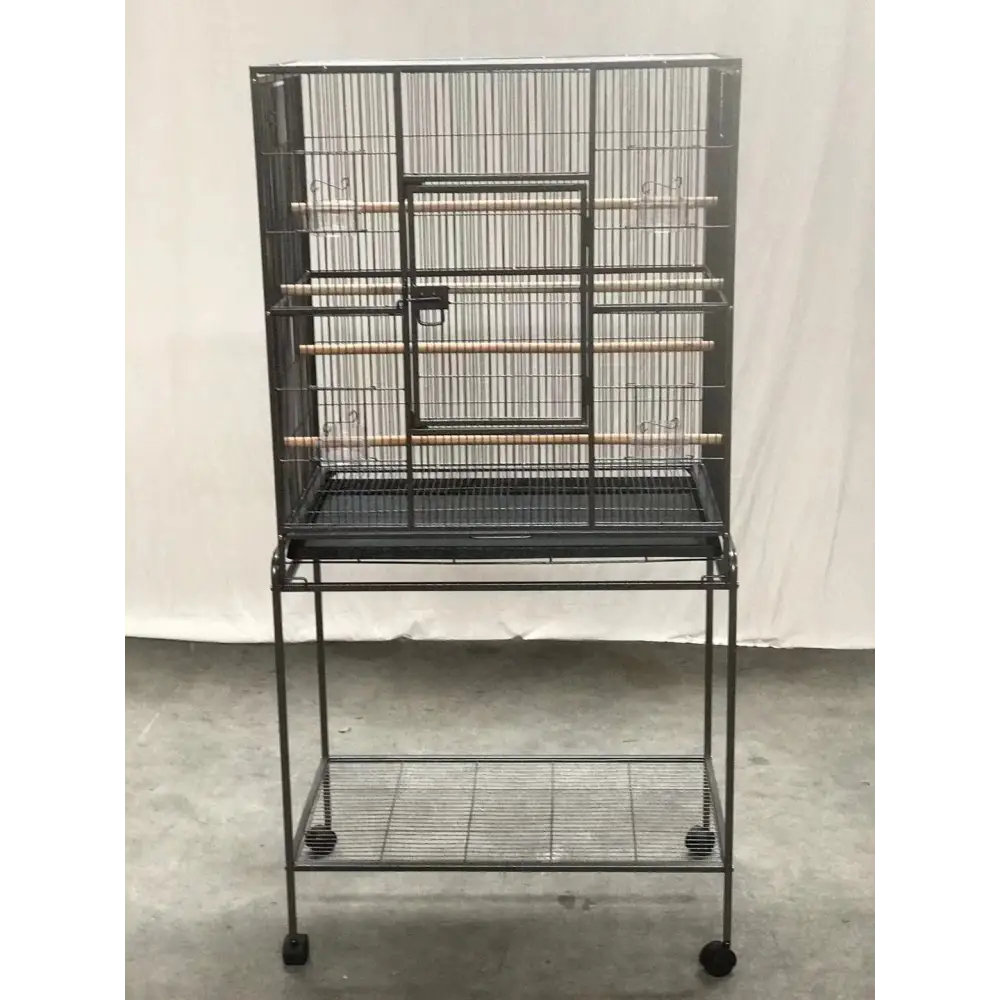 YES4PETS 161 cm Bird Cage Parrot Aviary Pet Stand-alone Budgie Perch Castor Wheels - Pet Care > Bird > Bird Cages &
