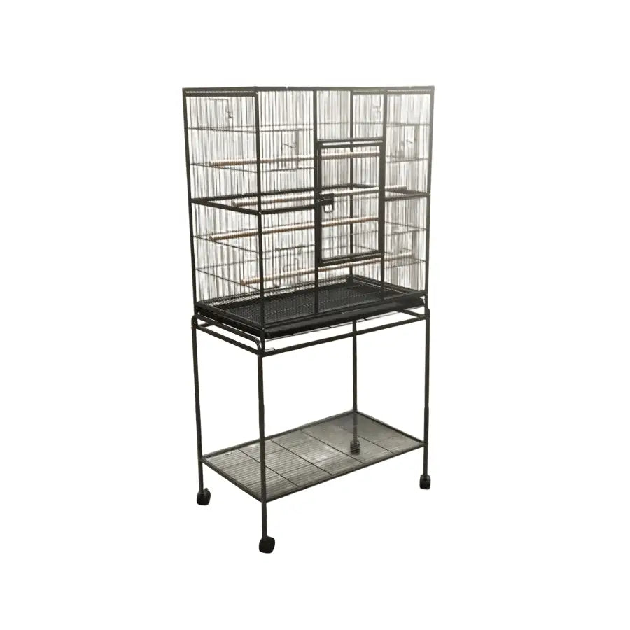 YES4PETS 161 cm Bird Cage Parrot Aviary Pet Stand-alone Budgie Perch Castor Wheels - Pet Care > Bird > Bird Cages &