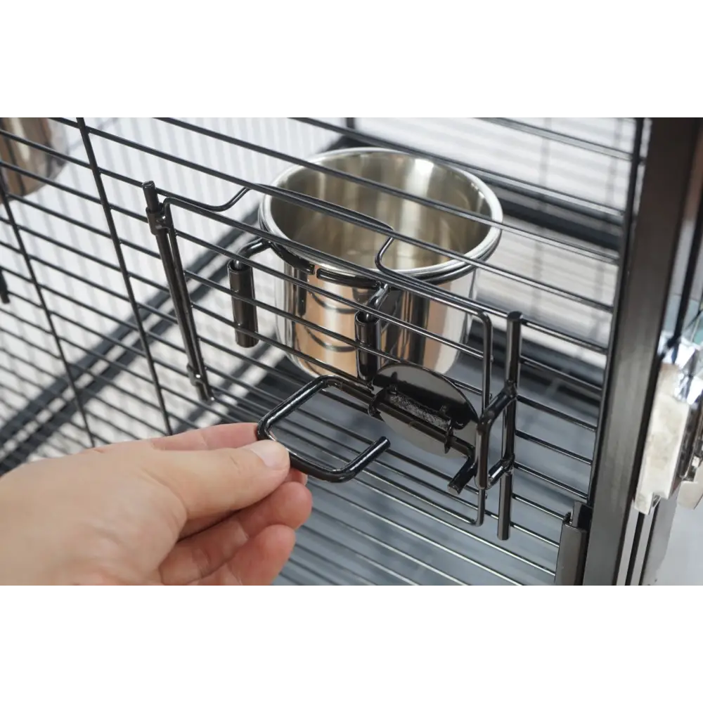 YES4PETS 174 cm Large Bird Budgie Cage Parrot Aviary With Metal Tray and Wheel - Pet Care > Bird > Bird Cages & Stands