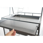 YES4PETS 174 cm Large Bird Budgie Cage Parrot Aviary With Metal Tray and Wheel - Pet Care > Bird > Bird Cages & Stands