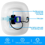 YES4PETS 2.5L Automatic Electric Pet Water Fountain Dog Cat Water Feeder Bowl Dispenser - Pet Care > Dog Supplies > Dog
