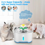 YES4PETS 2.5L Automatic Electric Pet Water Fountain Dog Cat Water Feeder Bowl Dispenser - Pet Care > Dog Supplies > Dog
