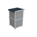 YES4PETS 2 Story Cat Shelter Condo with Escape Door Rainproof Kitty House - Pet Care > Cat Supplies > Cat Furniture