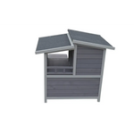 YES4PETS 2 Story Cat Shelter Condo with Escape Door Rainproof Kitty House - Pet Care > Cat Supplies > Cat Furniture