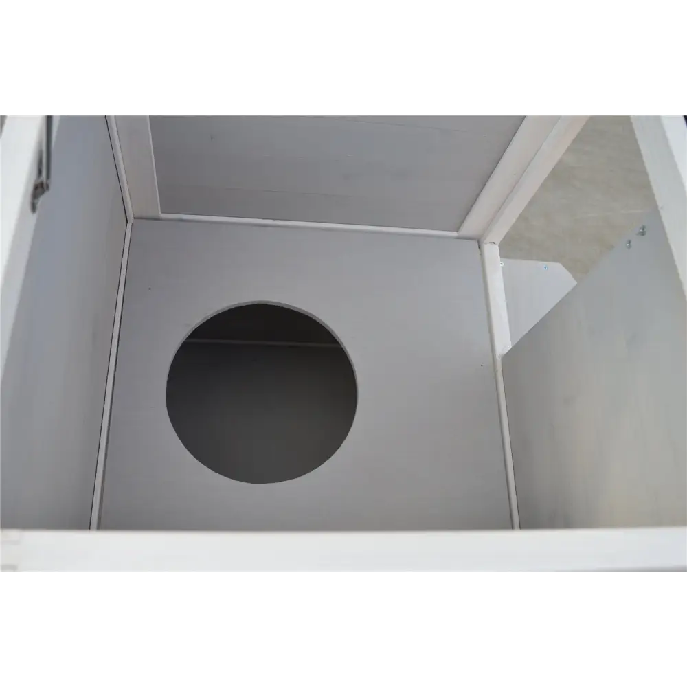 YES4PETS 2 Story Cat Shelter Condo with Escape Door Rainproof Kitty House - Pet Care > Cat Supplies > Cat Furniture