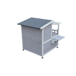 YES4PETS 2 Story Outdoor Cat Shelter Condo with Escape Door Rainproof Kitty House - Pet Care > Cat Supplies > Cat