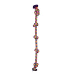 YES4PETS 2 x Dog Toy Tug-of-War Knotted Cotton Rope Pet Toy 105cm Long Chew Rope Play Dental - Pet Care > Toys > Dog