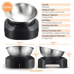 YES4PETS 2 x M Stainless Steel Pet Bowl Water Bowls Portable Anti Slip Skid Feeder Dog Rabbit Cat - Pet Care > Dog