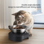 YES4PETS 2 x M Stainless Steel Pet Bowl Water Bowls Portable Anti Slip Skid Feeder Dog Rabbit Cat - Pet Care > Dog