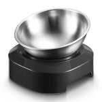 YES4PETS 2 x M Stainless Steel Pet Bowl Water Bowls Portable Anti Slip Skid Feeder Dog Rabbit Cat - Pet Care > Dog