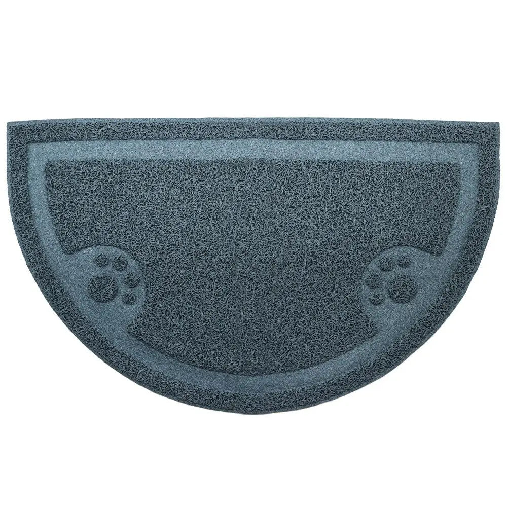 YES4PETS 2 x Pet Food Bowl Placemat Waterproof Leakproof Rubber Feeder Mat Non Slip Floor - Pet Care > Dog Supplies >