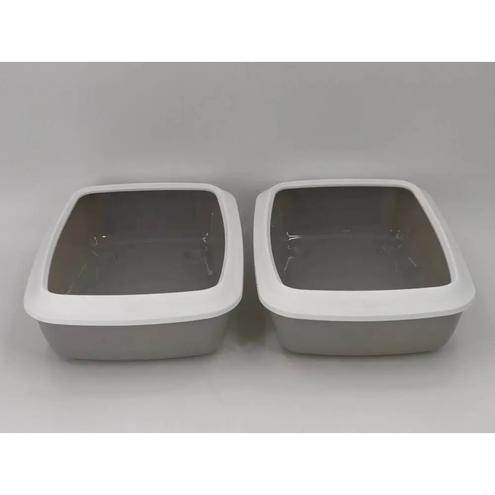 YES4PETS 2 X Small Portable Cat Kitten Toilet Litter Box Tray - Pet Care > Cat Supplies > Cat Litter