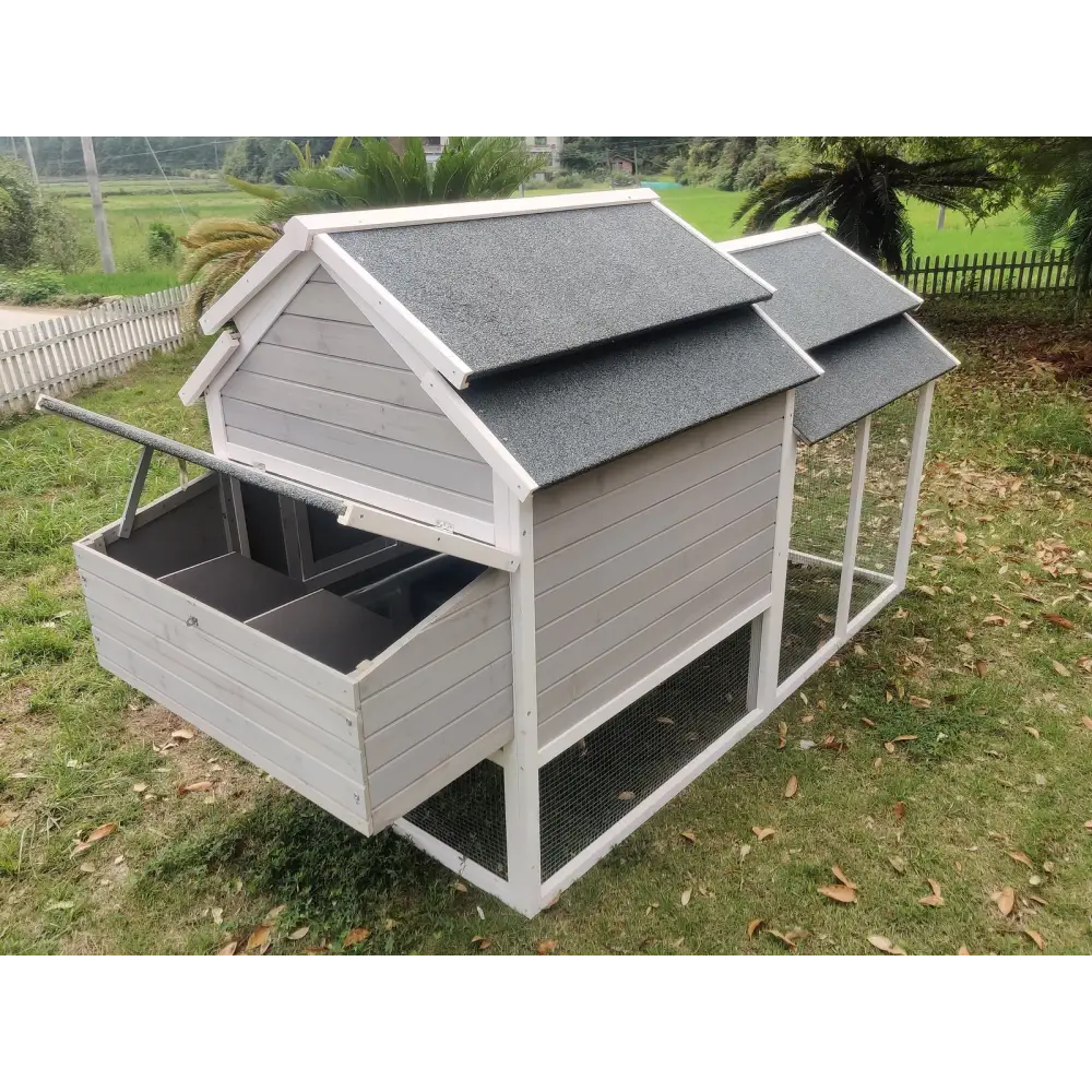 YES4PETS 230 CM XL Chicken Coop Rabbit Hutch Guinea Pig Cage Ferret House - Pet Care > Coops & Hutches > Small Animal
