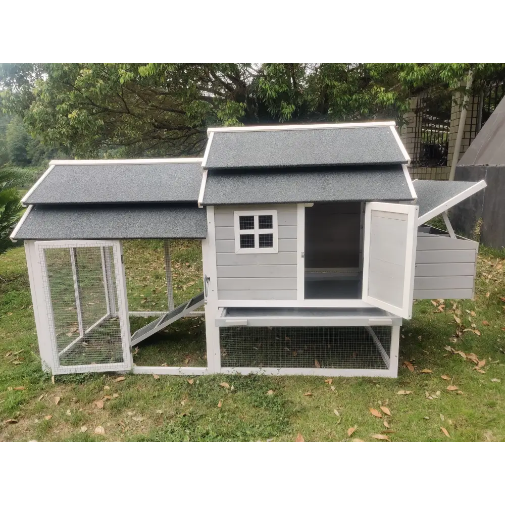 YES4PETS 230 CM XL Chicken Coop Rabbit Hutch Guinea Pig Cage Ferret House - Pet Care > Coops & Hutches > Small Animal