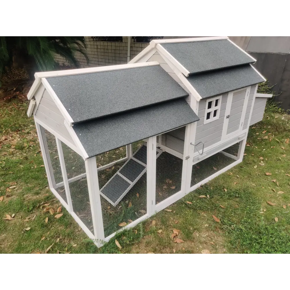 YES4PETS 230 CM XL Chicken Coop Rabbit Hutch Guinea Pig Cage Ferret House - Pet Care > Coops & Hutches > Small Animal