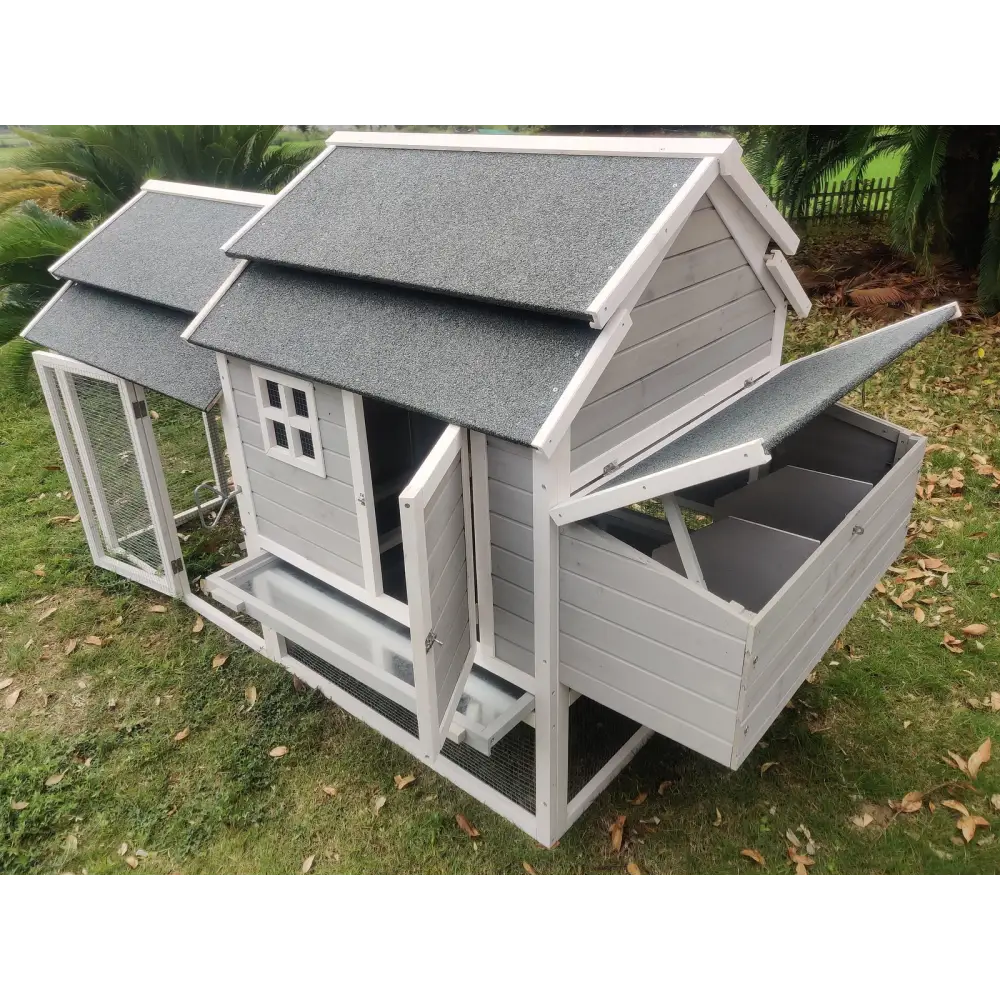 YES4PETS 230 CM XL Chicken Coop Rabbit Hutch Guinea Pig Cage Ferret House - Pet Care > Coops & Hutches > Small Animal
