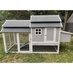 YES4PETS 230 CM XL Chicken Coop Rabbit Hutch Guinea Pig Cage Ferret House - Pet Care > Coops & Hutches > Small Animal