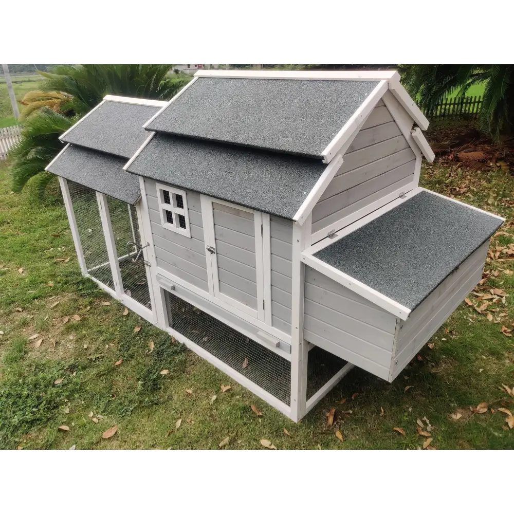 YES4PETS 230 CM XL Chicken Coop Rabbit Hutch Guinea Pig Cage Ferret House - Pet Care > Coops & Hutches > Small Animal