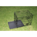YES4PETS 24’ Collapsible Metal Dog Puppy Crate Puppy Cage Cat Rabbit Carrier - Pet Care > Cat Supplies > Cat Carriers