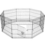 YES4PETS 24’ Dog Rabbit Playpen Exercise Puppy Enclosure Fence With Cover - Pet Care > Dog Supplies > Dog Playpens &