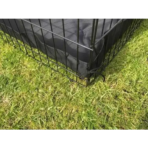 YES4PETS 24’ Dog Rabbit Playpen Exercise Puppy Enclosure Fence With Canvas Floor - Pet Care > Dog Supplies > Dog