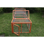YES4PETS 290 cm XL Chicken Coop Run Guinea Pig Cage Villa Extension Rabbit Hutch Cat Kitten House Pen - Pet Care >
