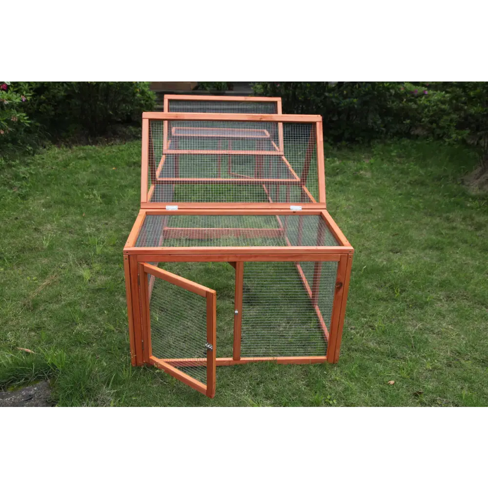 YES4PETS 290 cm XL Chicken Coop Run Guinea Pig Cage Villa Extension Rabbit Hutch Cat Kitten House Pen - Pet Care >