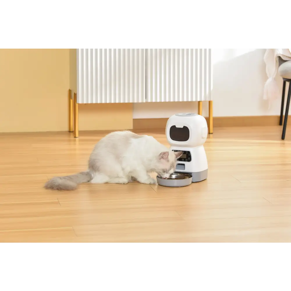 YES4PETS 3.5L Visible Automatic Digital Pet Dog Cat Feeder Food Bowl Dispenser - Pet Care > Dog Supplies > Dog Bowls