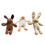 YES4PETS 3 x Pet Puppy Dog Toy Play Animal Plush Toy Soft Squeaky 25 cm Toy - Pet Care > Toys > Dog Toys