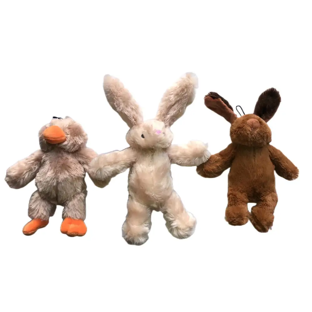 YES4PETS 3 x Pet Puppy Dog Toy Play Animal Plush Toy Soft Squeaky 25 cm Toy - Pet Care > Toys > Dog Toys