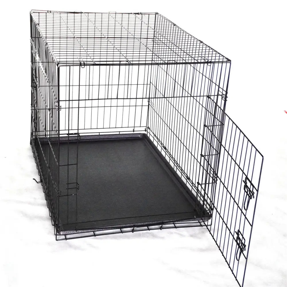 YES4PETS 30’ Collapsible Metal Dog Crate Cage Cat Carrier With Tray - Pet Care > Dog Supplies > Dog Carriers & Crates