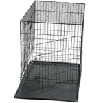 YES4PETS 30’ Collapsible Metal Dog Crate Cage Cat Carrier With Tray - Pet Care > Dog Supplies > Dog Carriers & Crates