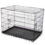 YES4PETS 30’ Collapsible Metal Dog Crate Cage Cat Carrier With Tray - Pet Care > Dog Supplies > Dog Carriers & Crates
