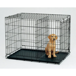 YES4PETS 36’ Collapsible Metal Dog Cat Crate Cage Cat Carrier With Divider - Pet Care > Cat Supplies > Cat Carriers &