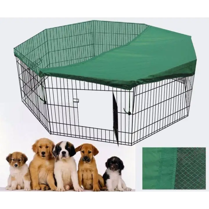 YES4PETS 36’ Dog Rabbit Playpen Exercise Puppy Cat Enclosure Fence With Cover - Pet Care > Dog Supplies > Dog