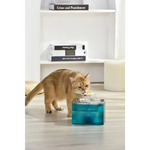 YES4PETS 3L Automatic Electric Pet Water Fountain Dog Cat Stainless Steel Feeder Bowl Dispenser Green - Pet Care > Dog