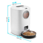 YES4PETS 4.5L Visible Automatic Digital Pet Dog Cat Feeder Food Bowl Dispenser - Pet Care > Dog Supplies > Dog Bowls