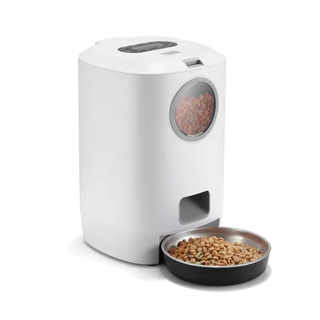 YES4PETS 4.5L Visible Automatic Digital Pet Dog Cat Feeder Food Bowl Dispenser - Pet Care > Dog Supplies > Dog Bowls