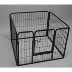 YES4PETS 4 Panel 80 cm Heavy Duty Pet Dog Puppy Cat Rabbit Exercise Playpen Fence Extension - Pet Care > Dog Supplies >