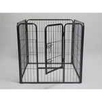 YES4PETS 4 Panel 80 cm Heavy Duty Pet Dog Puppy Cat Rabbit Exercise Playpen Fence Extension - Pet Care > Dog Supplies >